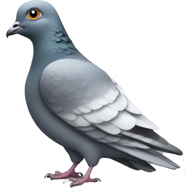  Pigeon with campuses emoji