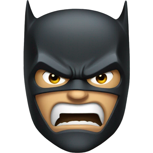 Angry Batman emoji