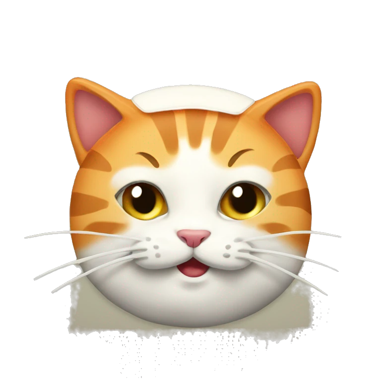 Gatto mangia sushi emoji