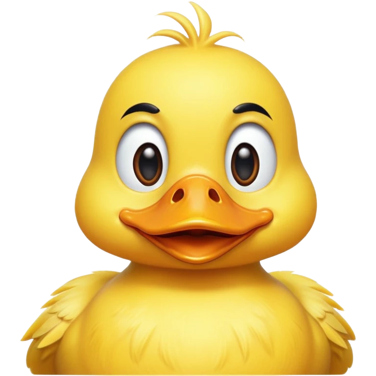 Duck blow kiss emoji