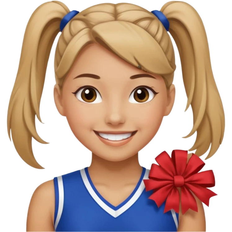 pon pon da cheerelader emoji