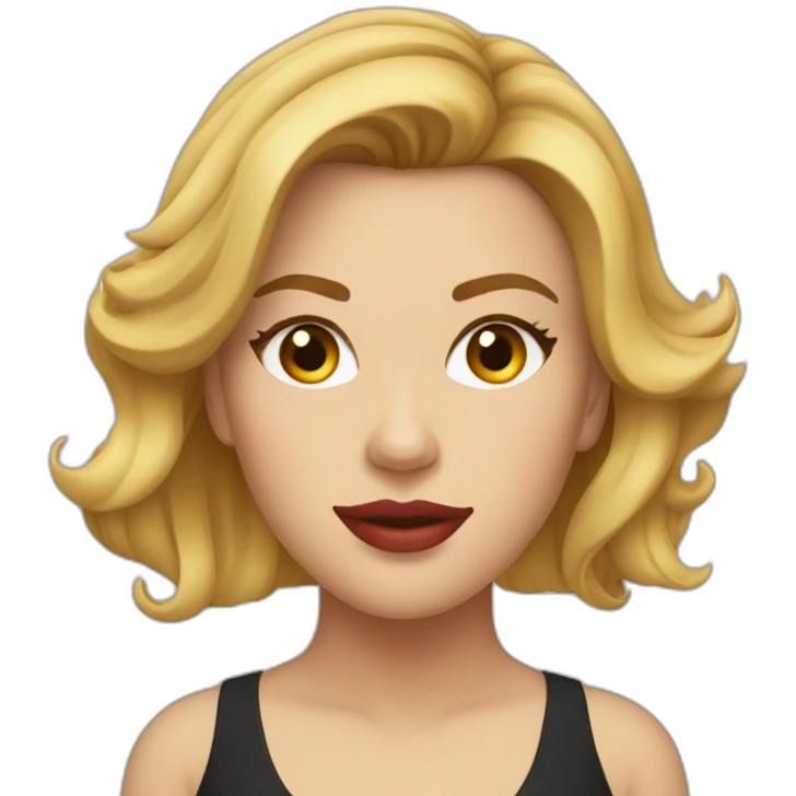 scarlett Johanson emoji