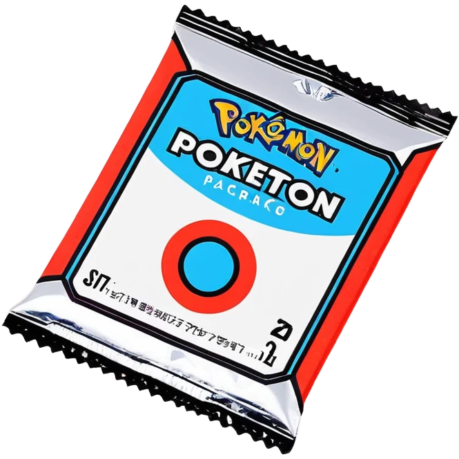 Pokémon booster pack emoji
