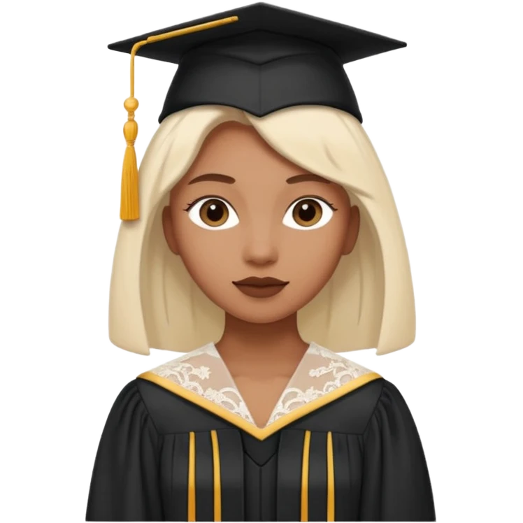 graduation  dress emoji