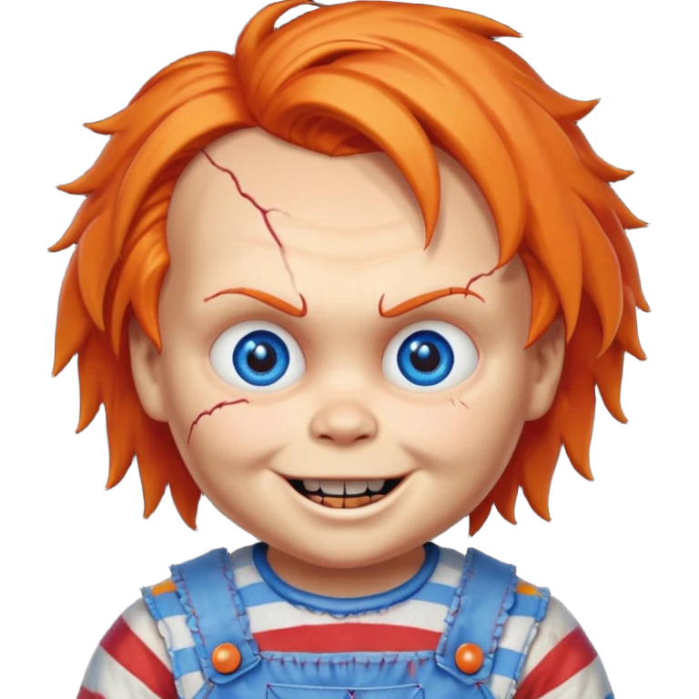 Un emojin de chuky emoji