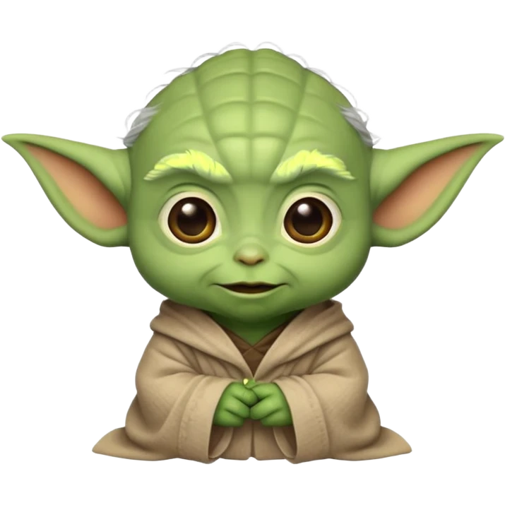 Mini yodas cuquis  emoji