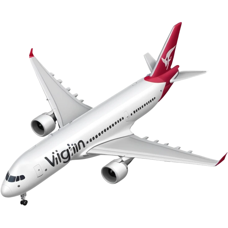 A virgin Atlantic a350-1000 emoji