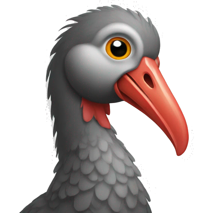 dodo red emoji
