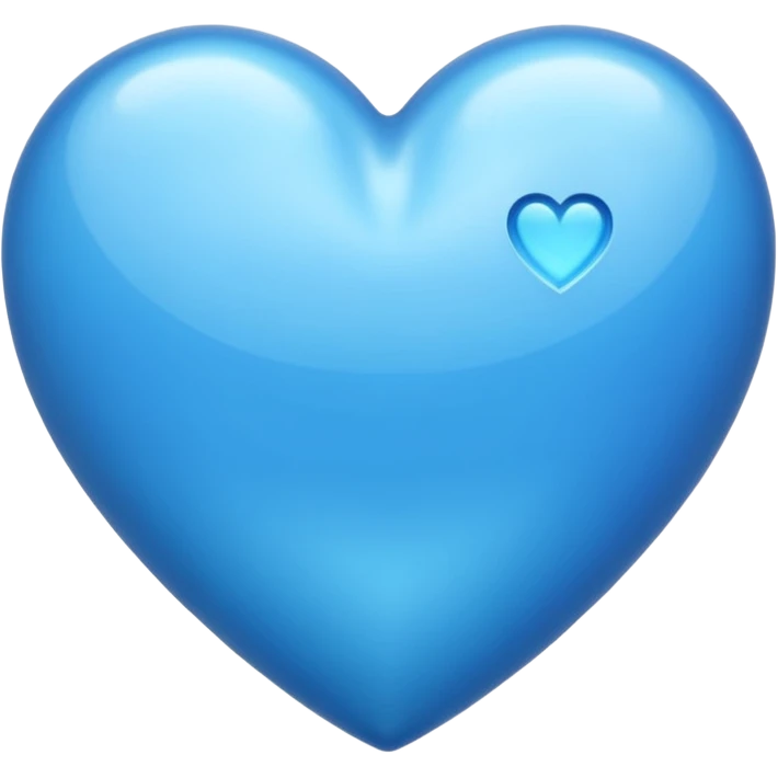Quiero un corazón 💓 pero azul emoji