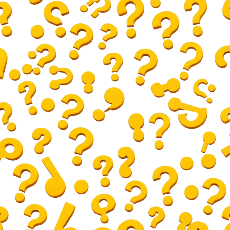 mysterious puzzle pattern with question marks emoji