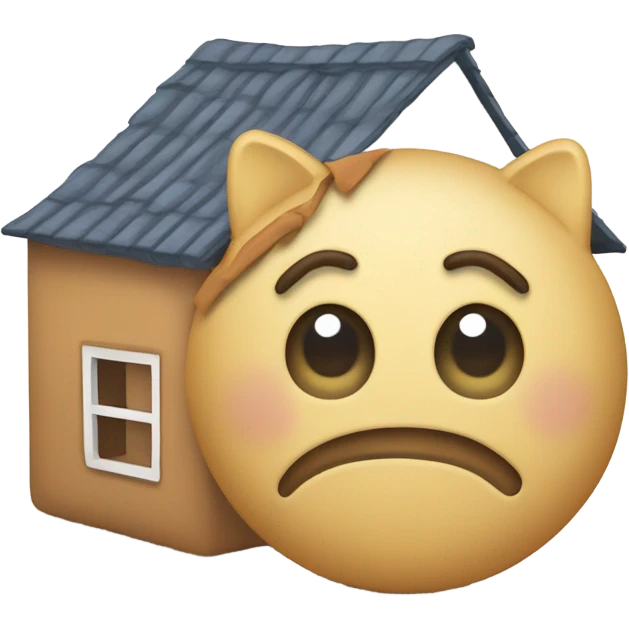 Poor people, homeless emoji. emoji