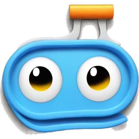 Velcro Curler made of plastic emoji