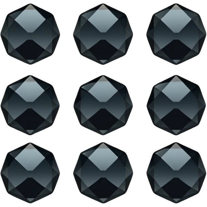 black crystal  emoji