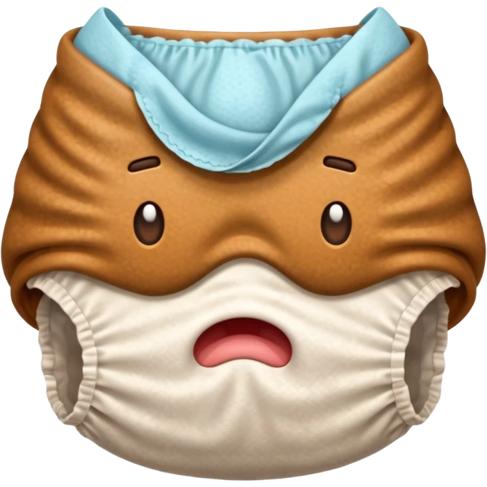 a poopy diaper emoji