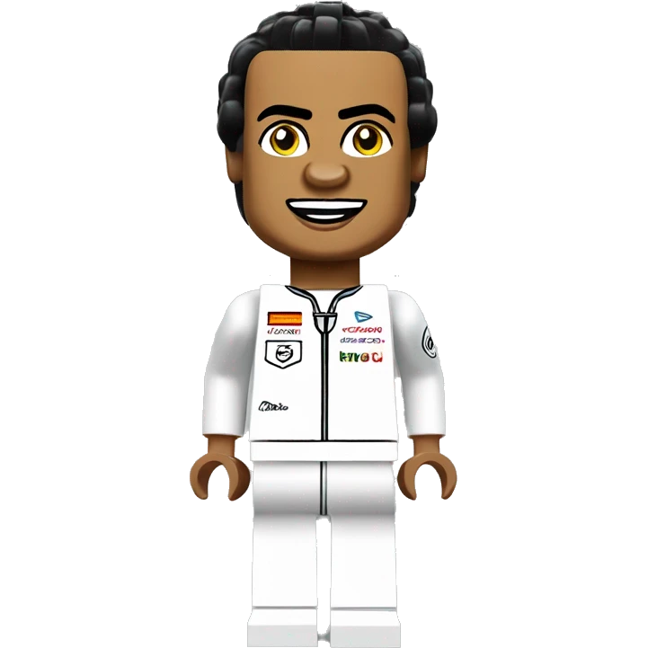 LEWIS HAMILTON lego full body emoji