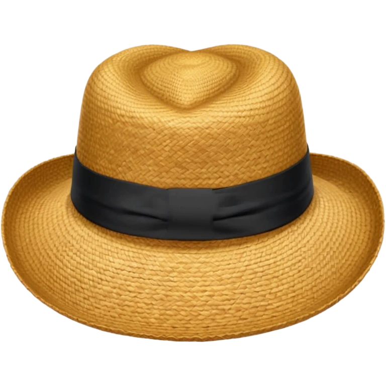 Straw hat emoji