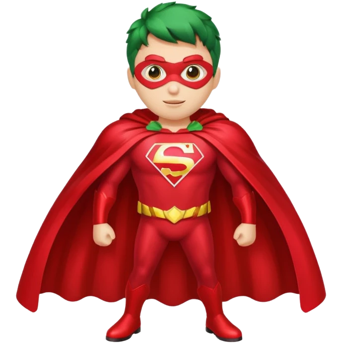 Cape-Wearing Super Fruit emoji