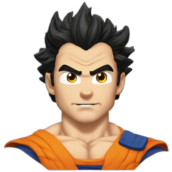 Henry cavil as Dragon Ball Z emoji