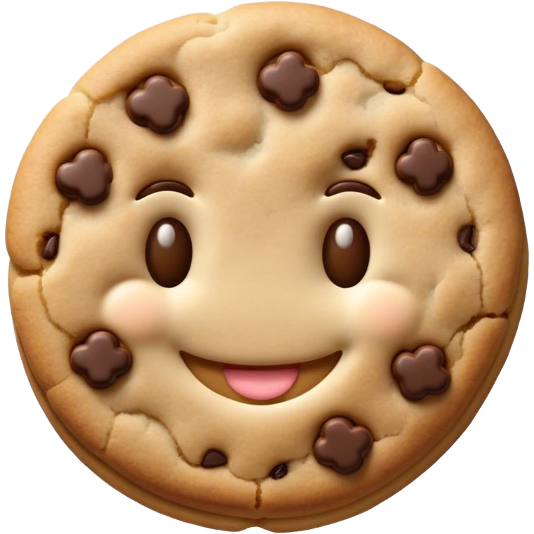 happy cookie emoji
