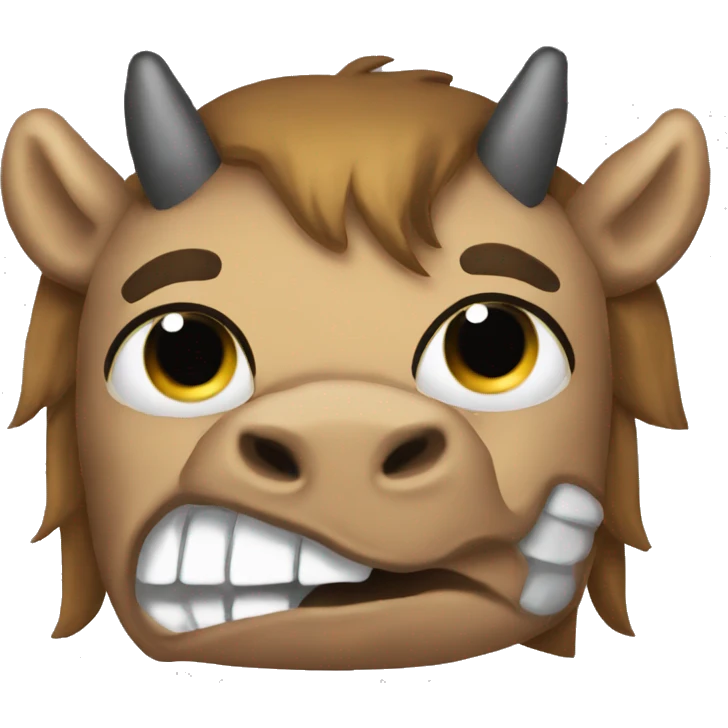 Ugly Loser mustang  emoji