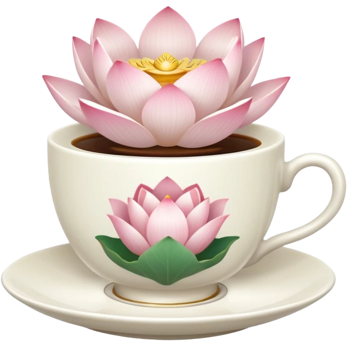 LotusMorning coffee emoji