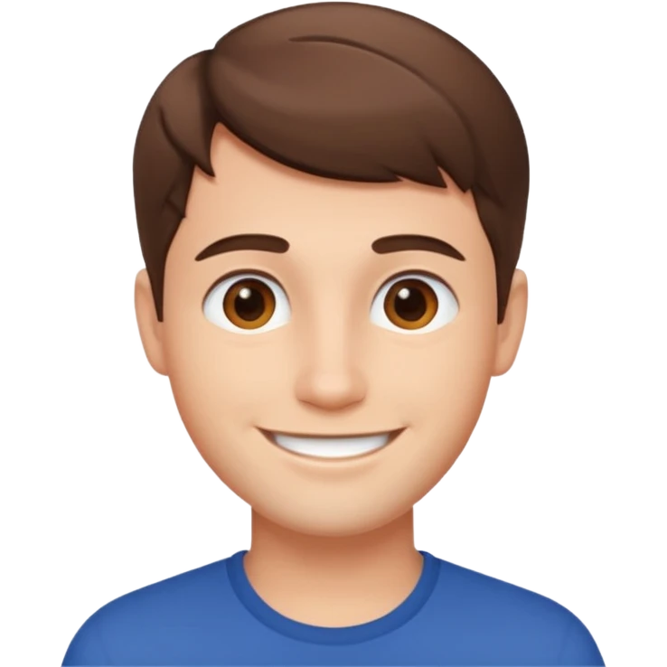 handsome guy emoji