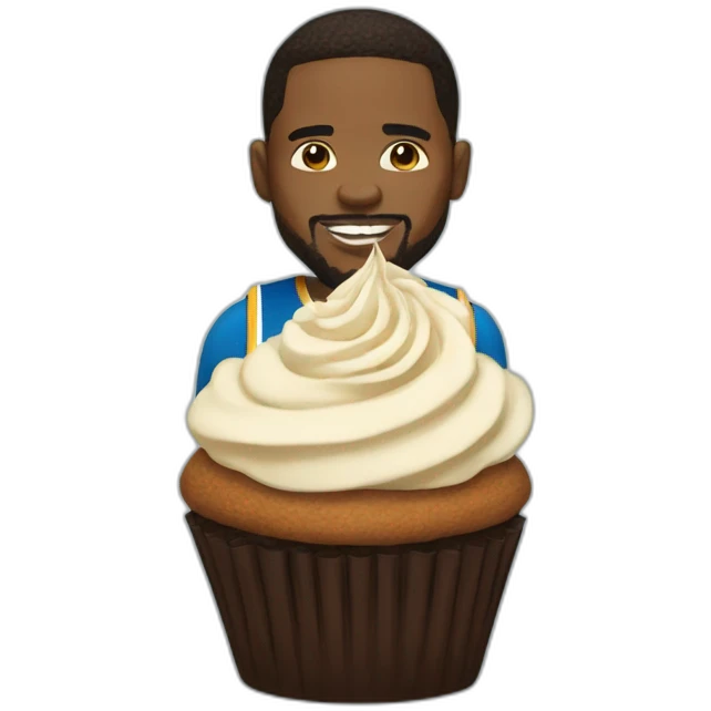 Cupcake Durant emoji