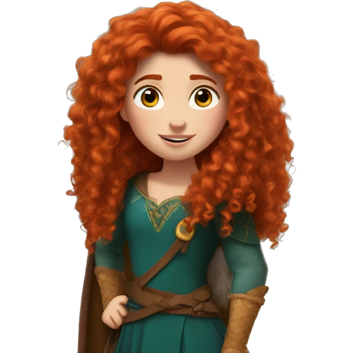 Merida Disney  emoji