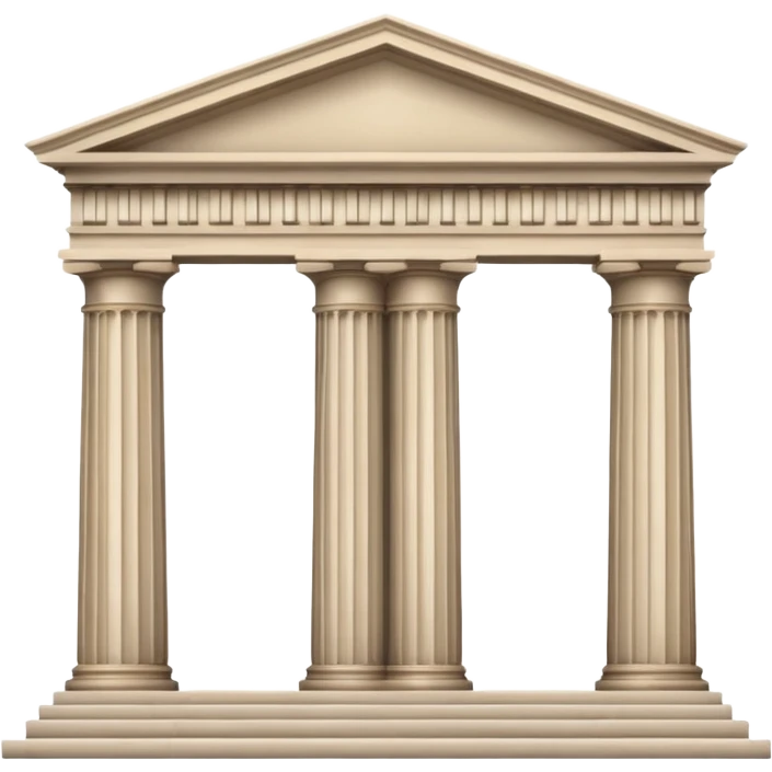 classical building. emoji