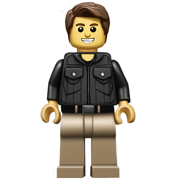 TOM CRUISE lego full body emoji
