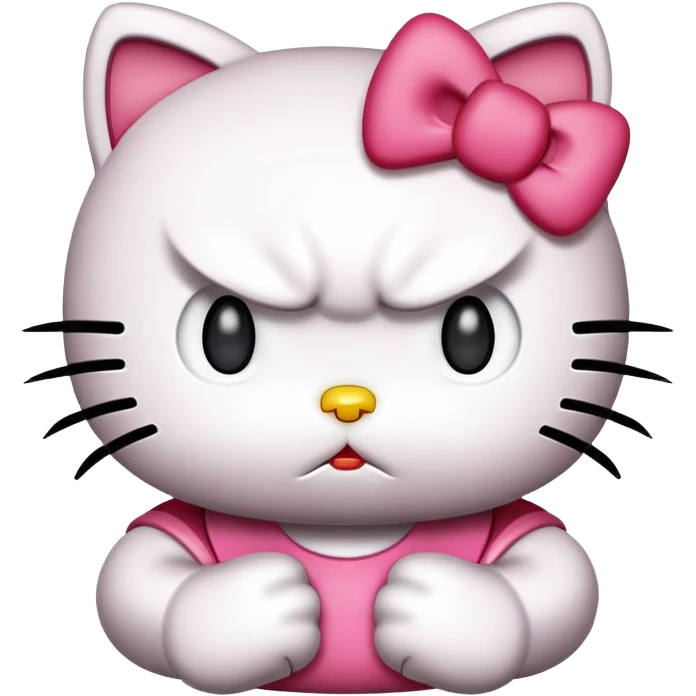 Hello-kitty hello-kitty mad emoji
