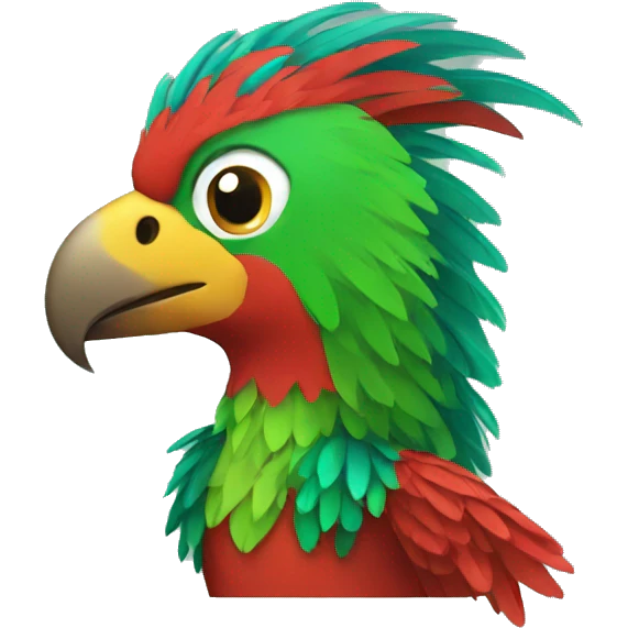 Quetzal emoji
