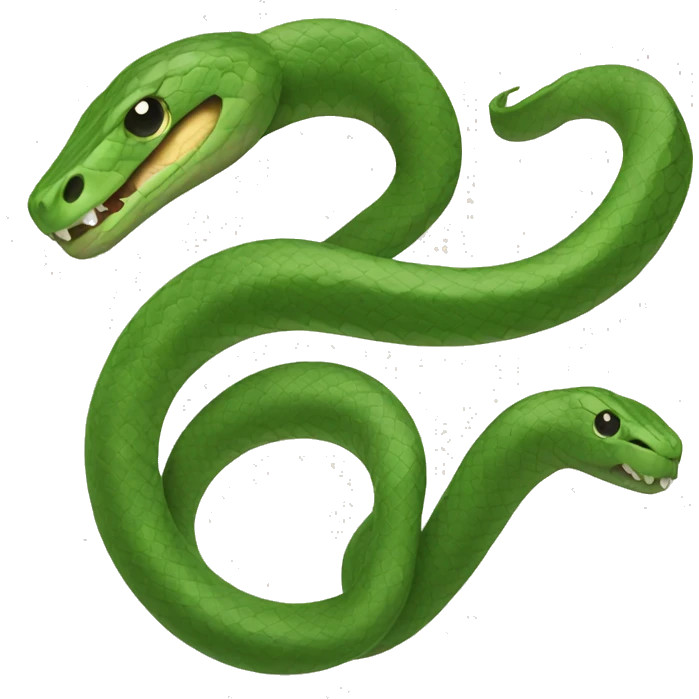 snake plan emoji