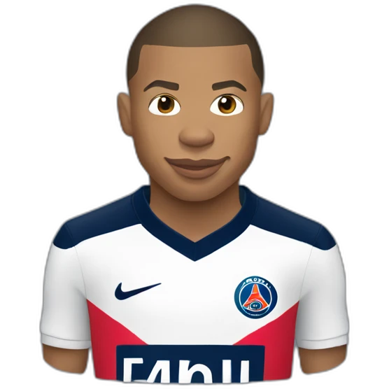kylian mbappe psg emoji