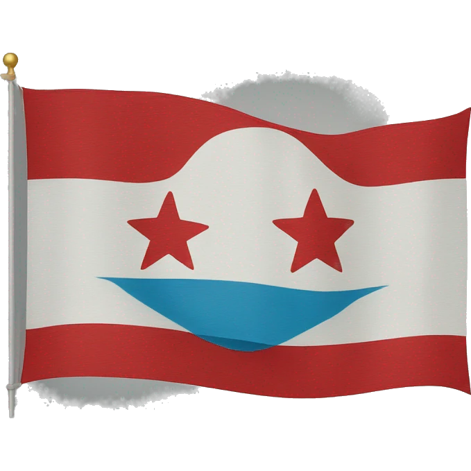 The chaldean flag emoji