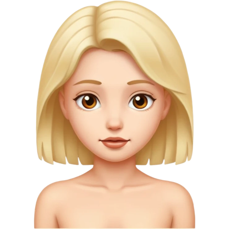 Naked girl  emoji