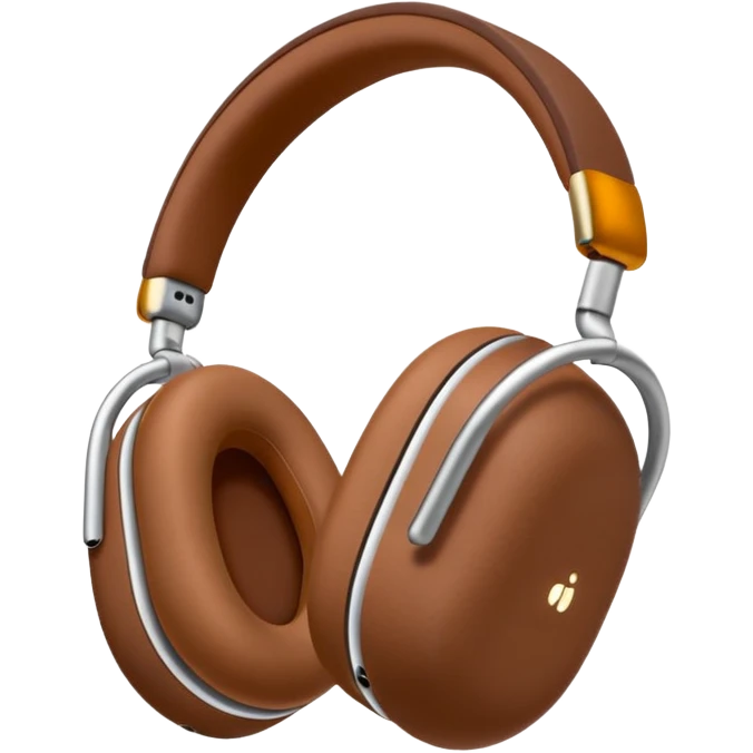 brown airpods max emoji