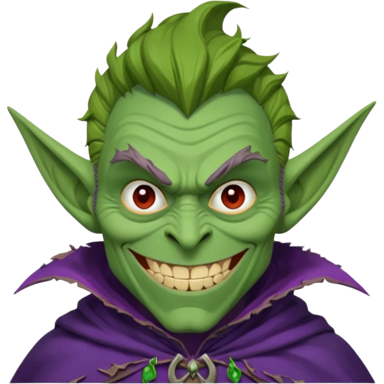Green goblin Norman Osborne  emoji