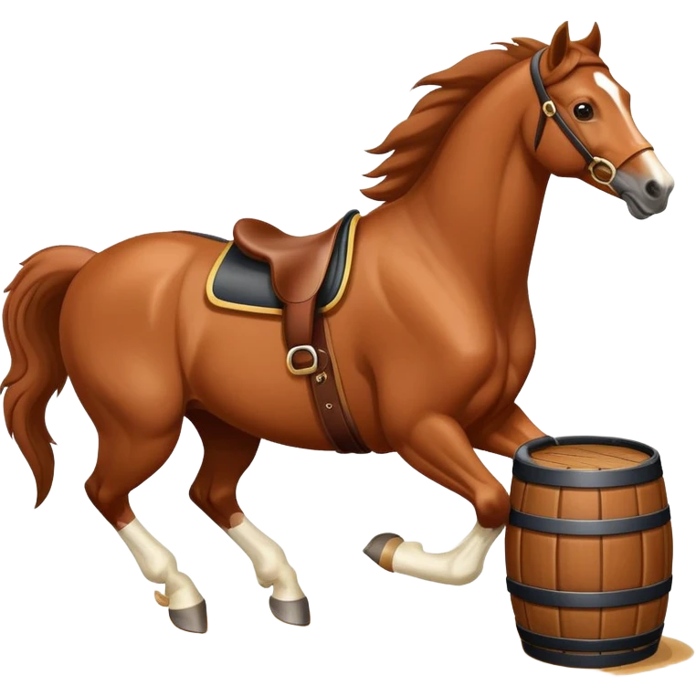 barrel horse emoji