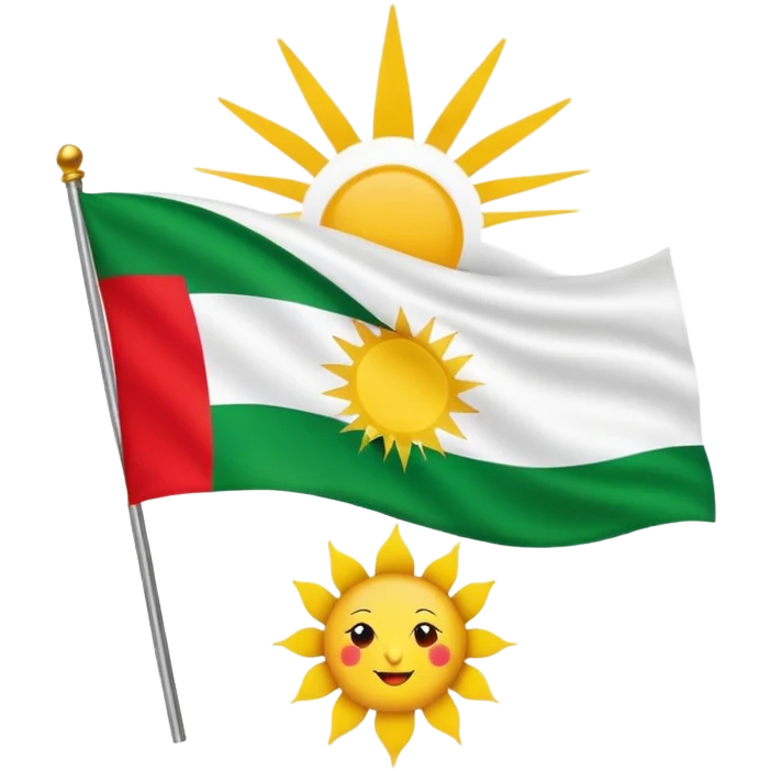 Kurdistan flag emoji