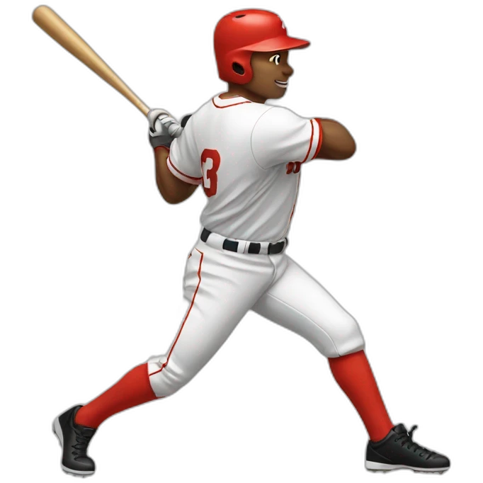 Baseball player emoji