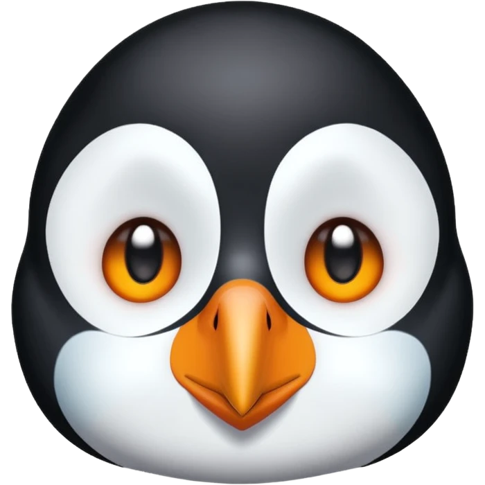 Sad emoji penguin begging giant lovely eyes cute emoji