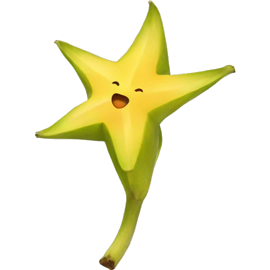 Starfruit emoji