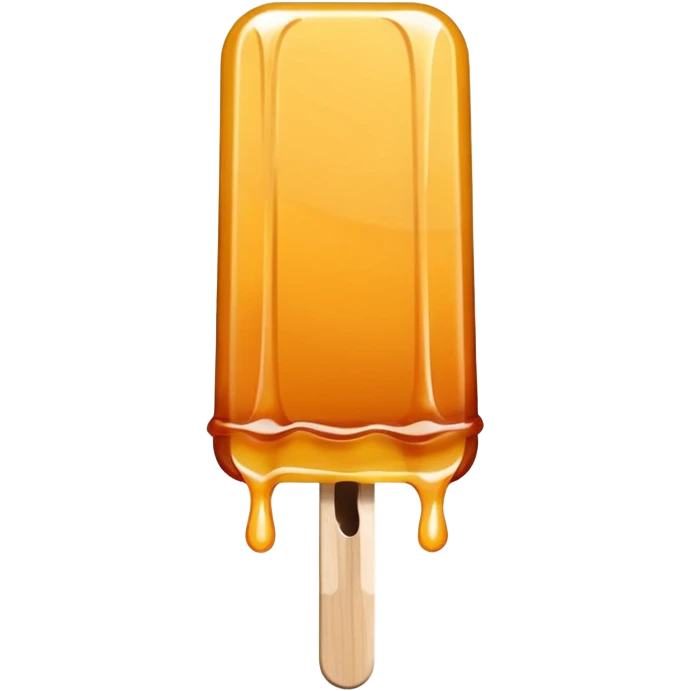 maple taffy on a popsicle stick emoji
