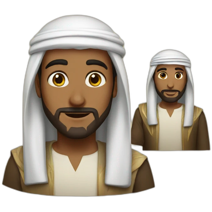arab with a grenada emoji