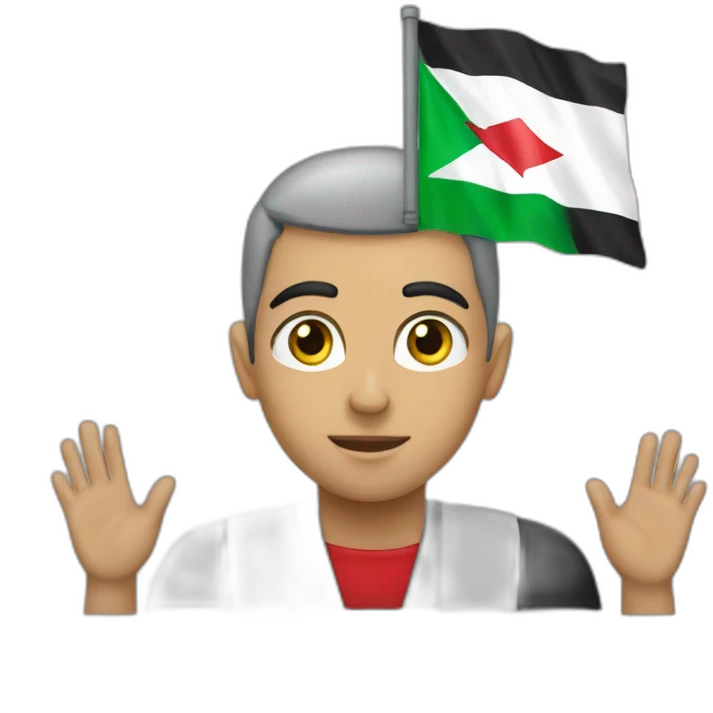 Free Palestine emoji