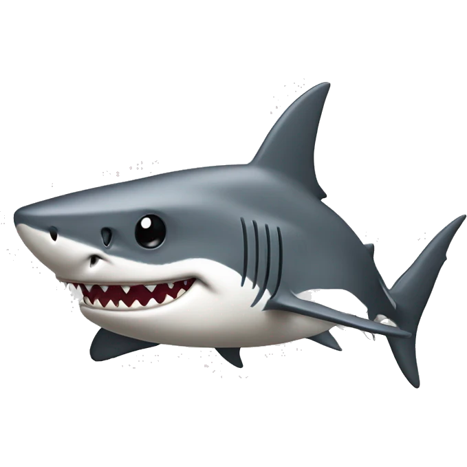 Shark with Steelers hat emoji