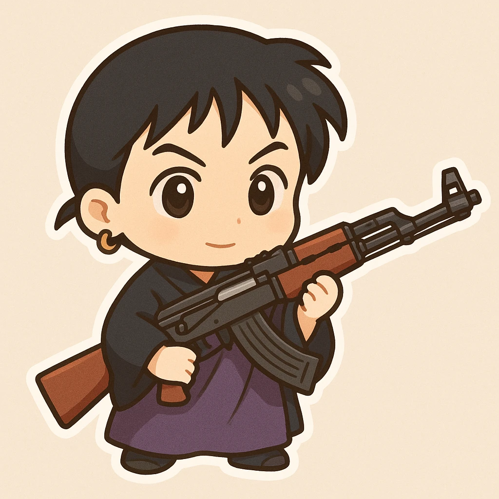 Miroku take ak 47 emoji