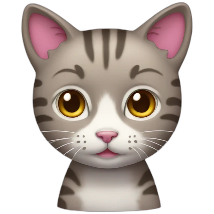 Cat hello Kitty emoji