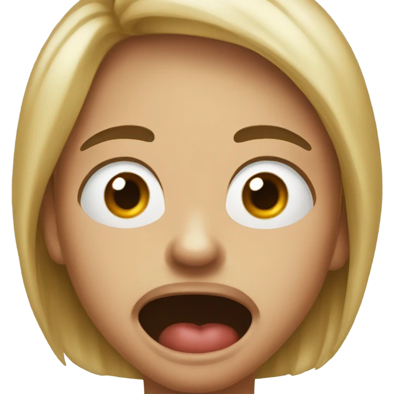 emoji scared biting lip emoji